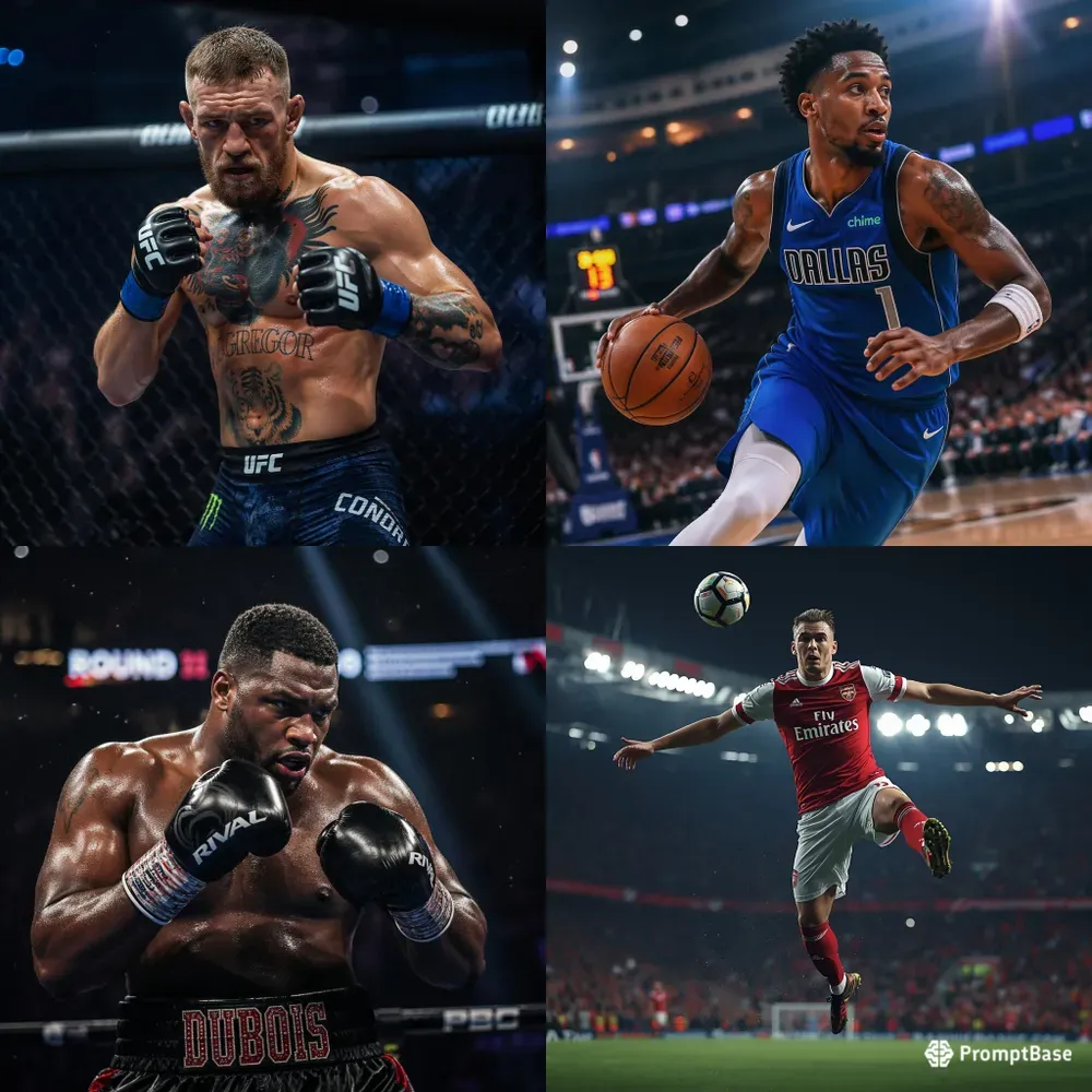 Cinematic Sports Hero Portraits
