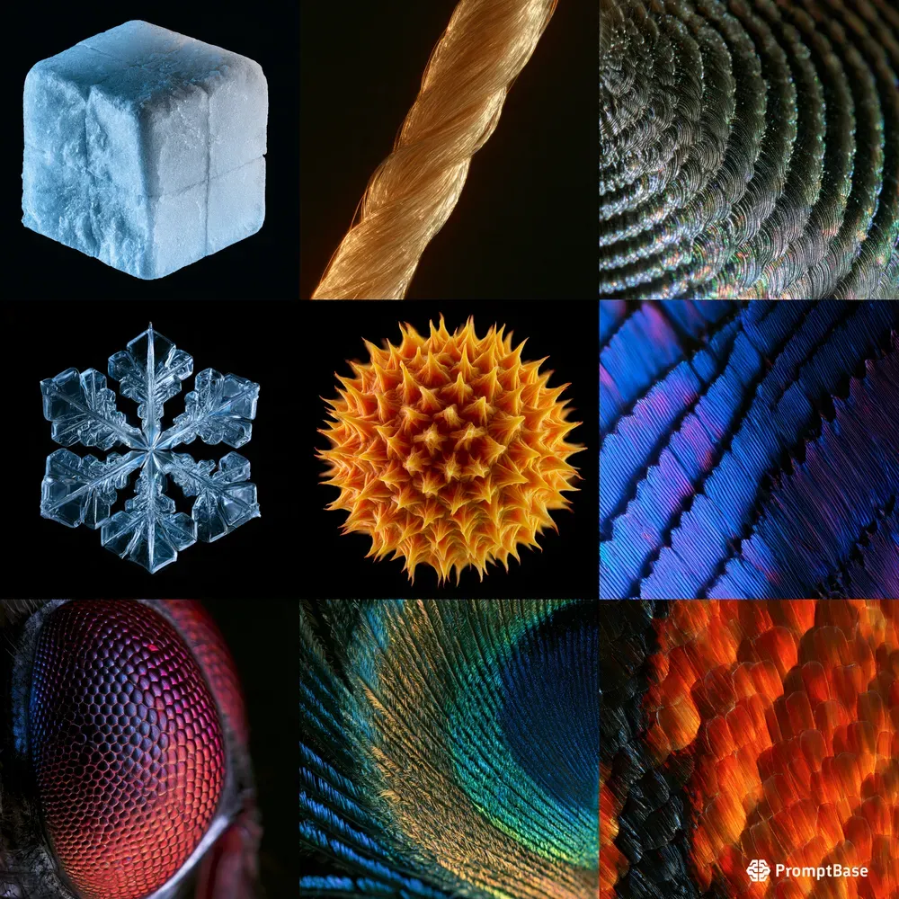 Microscopic World Art Generator