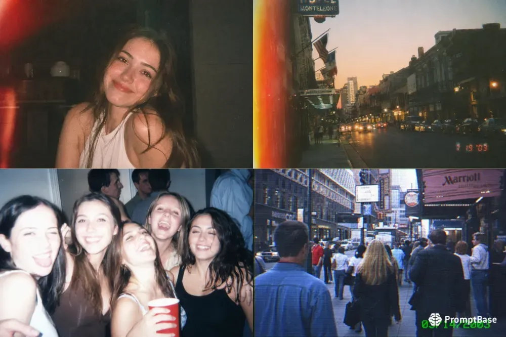 Y2k Disposable Camera Memory Photo Effects