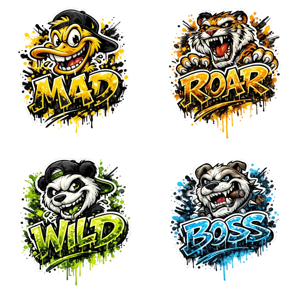 Graffiti Cartoon Mascot Tshirt Generator