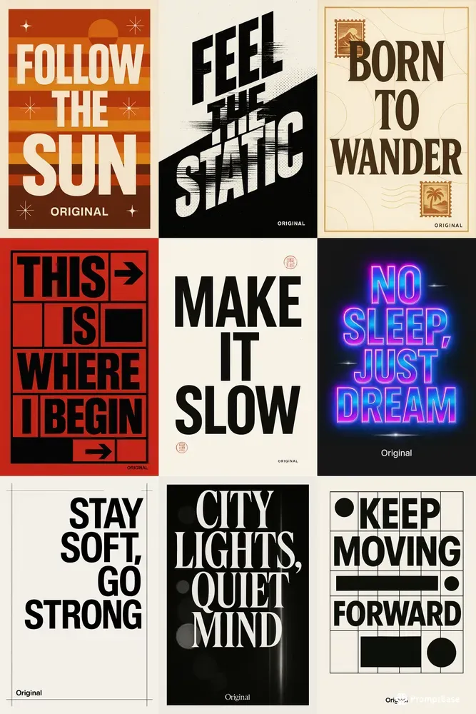 Lyric Poster Generators