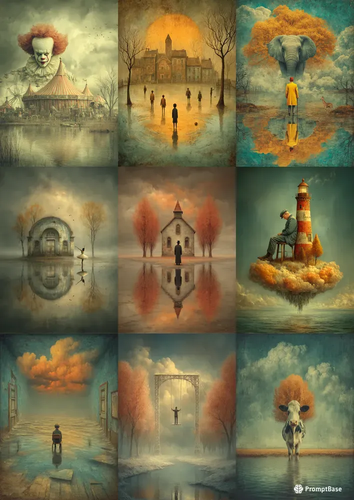 Dreamlike Nature Portrait Scenes