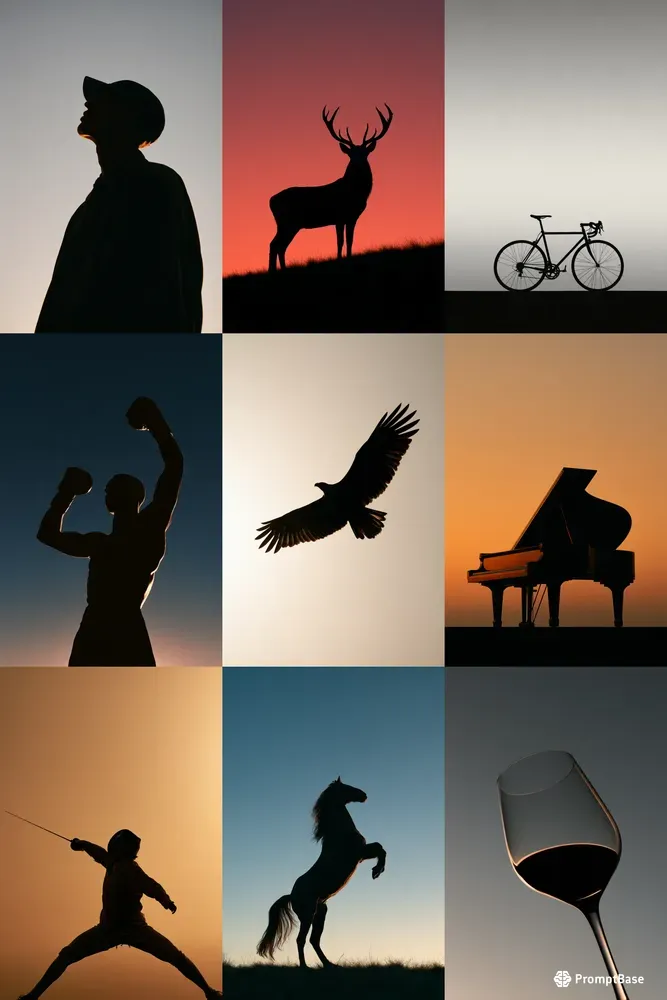 Backlit Silhouettes