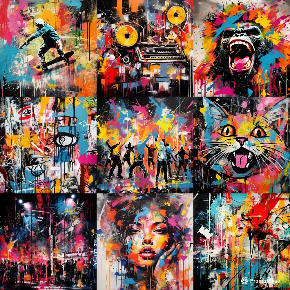 Festival Graffiti Film Grain