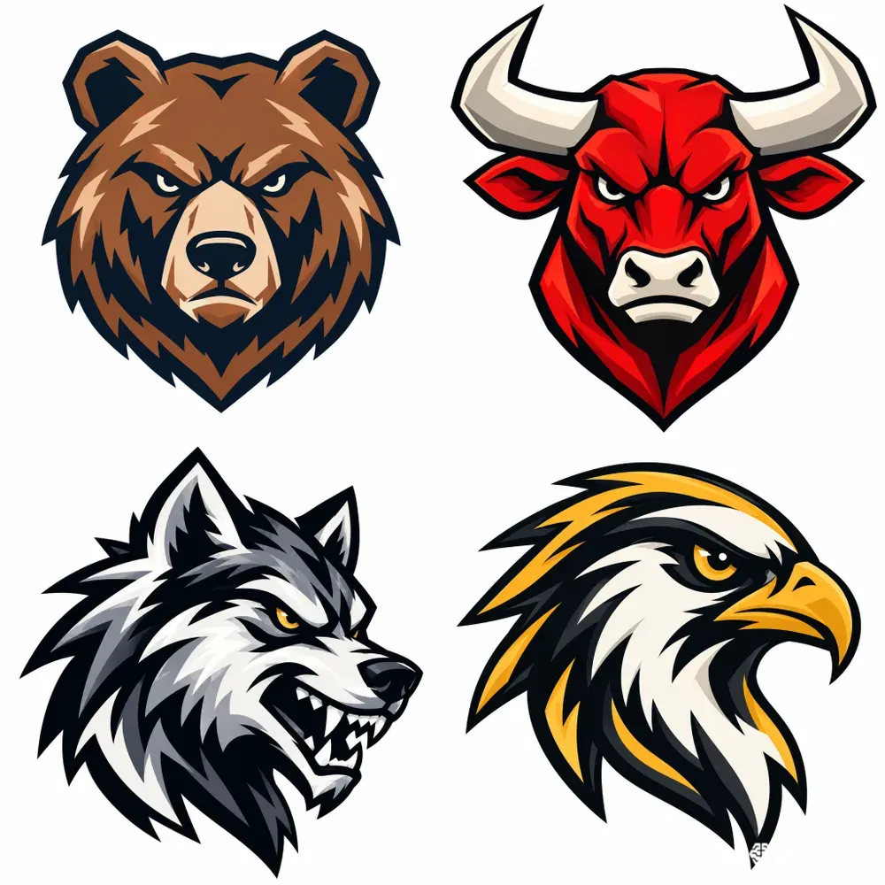 Free Bold Vector Mascot Characters