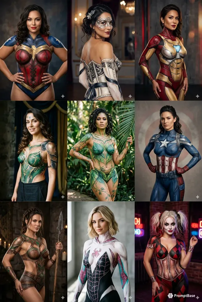 Glamour Bodypaint Generator