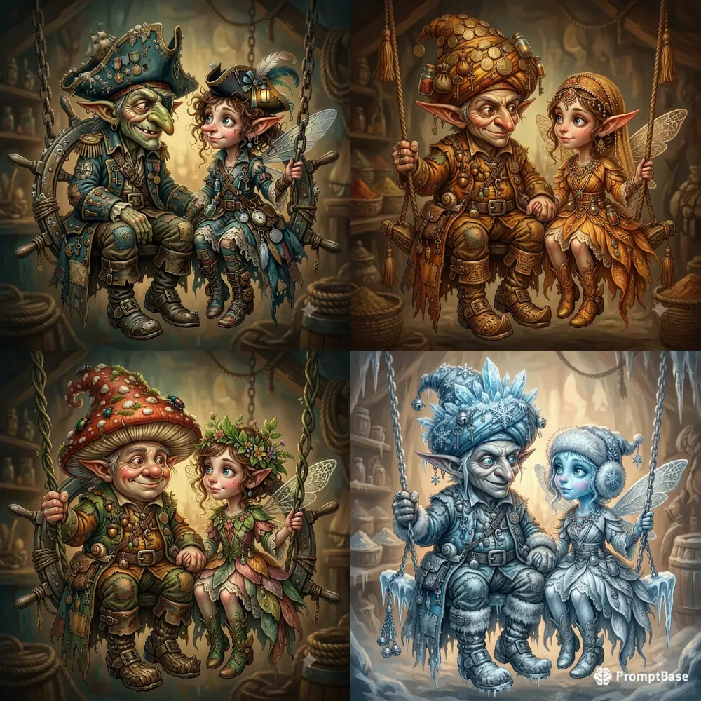 Quirky Fantasy Duos