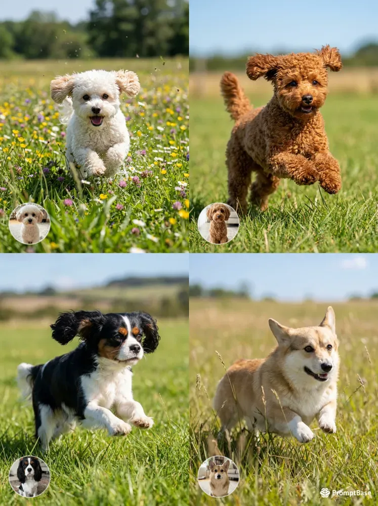 Outdoor Action Pet Portraits