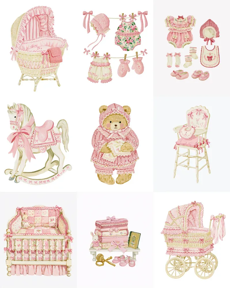 Little Rose Heirlooms Nursery Cliparts