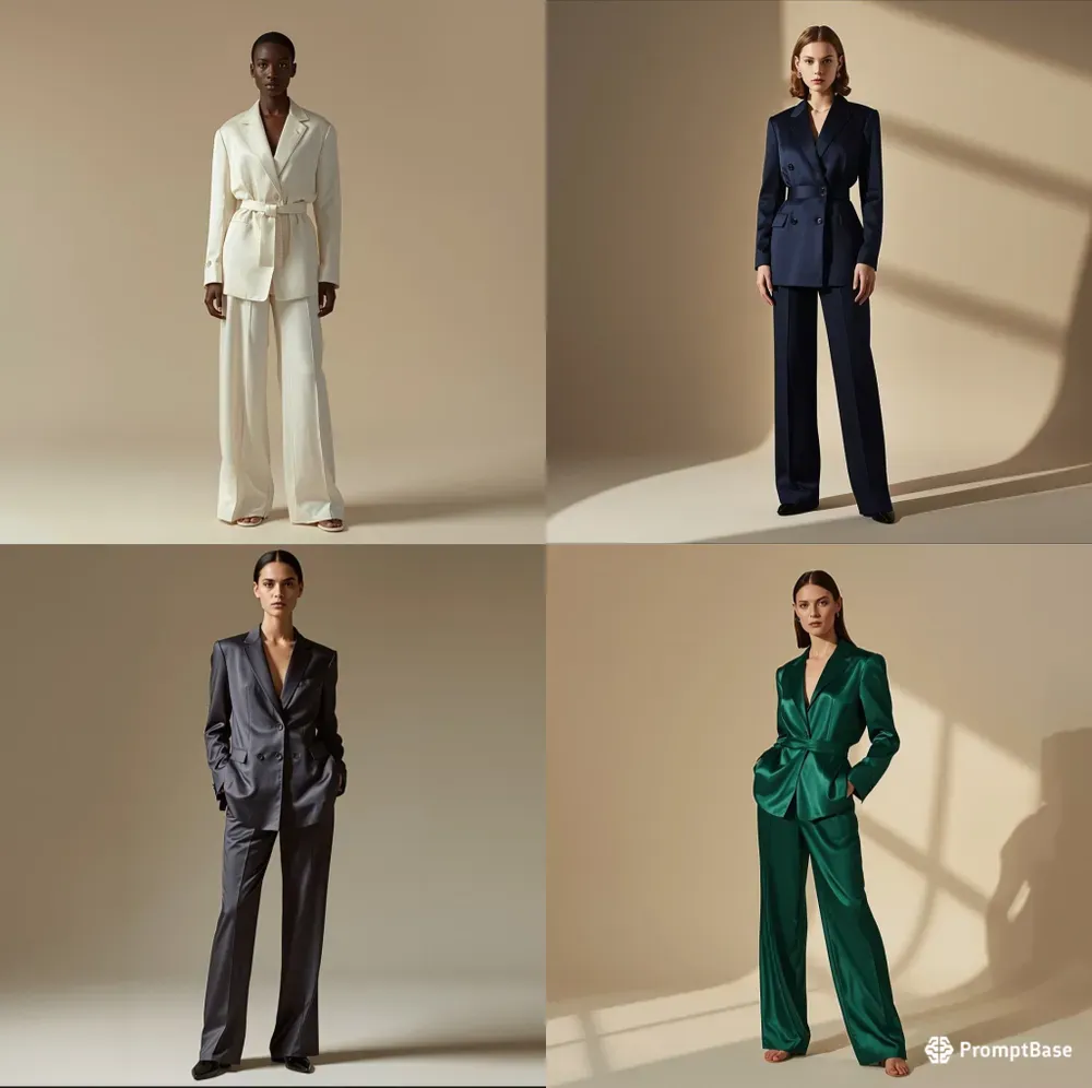Ultraminimalist Luxury Fashion Portraits