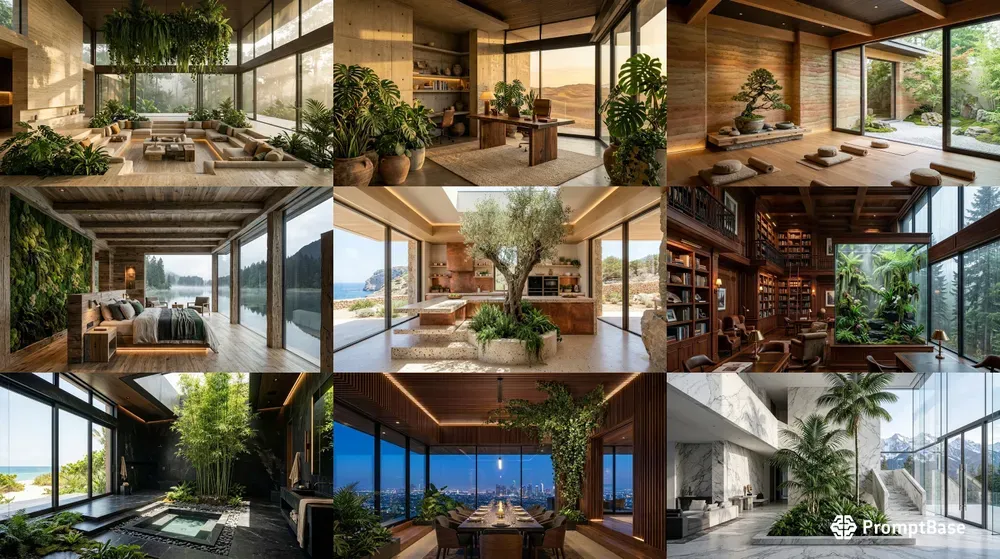 Biophilic Interior Spaces