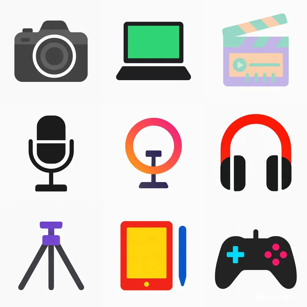 Content Creator Icons