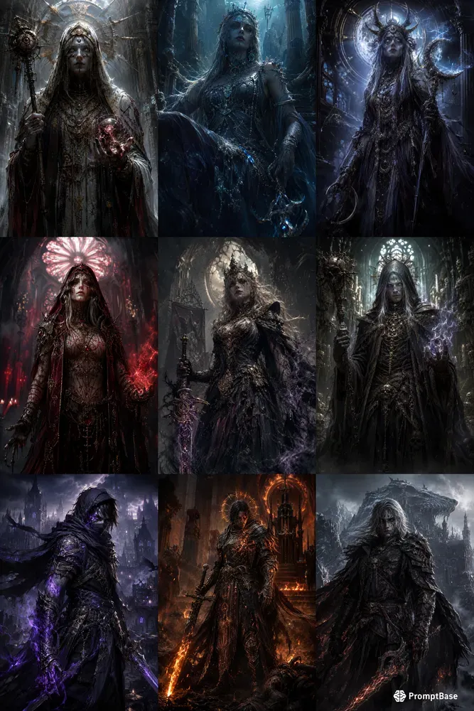 Dark Fantasy RPG Character Creators