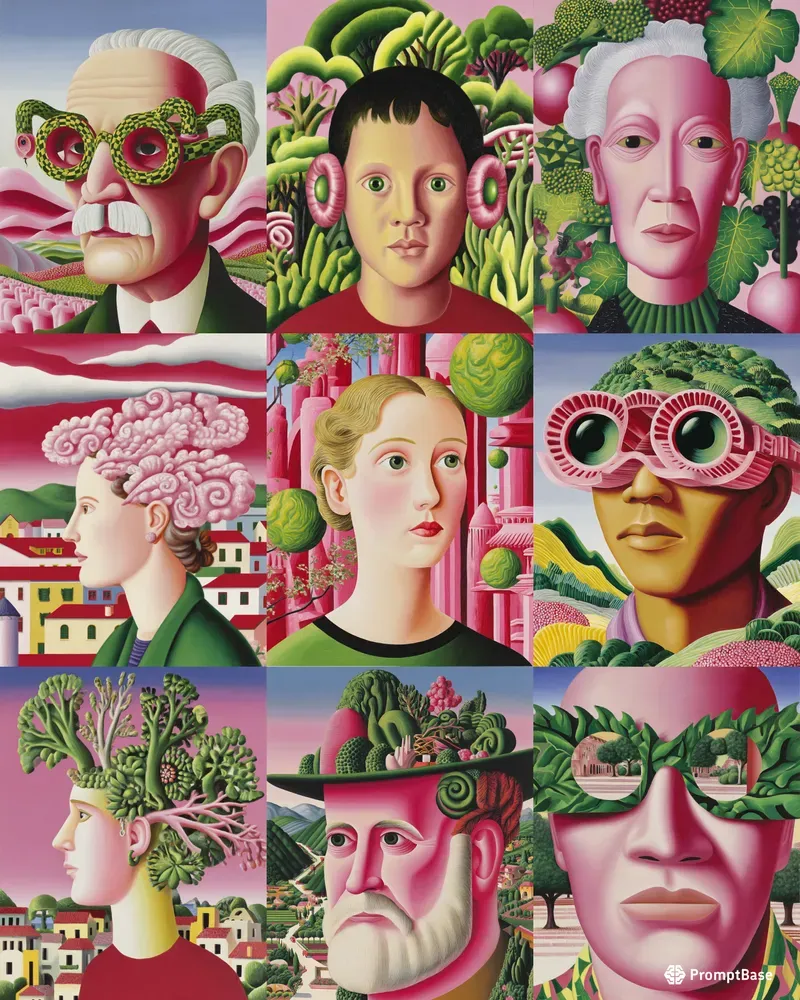 Pop Surreal Portraits