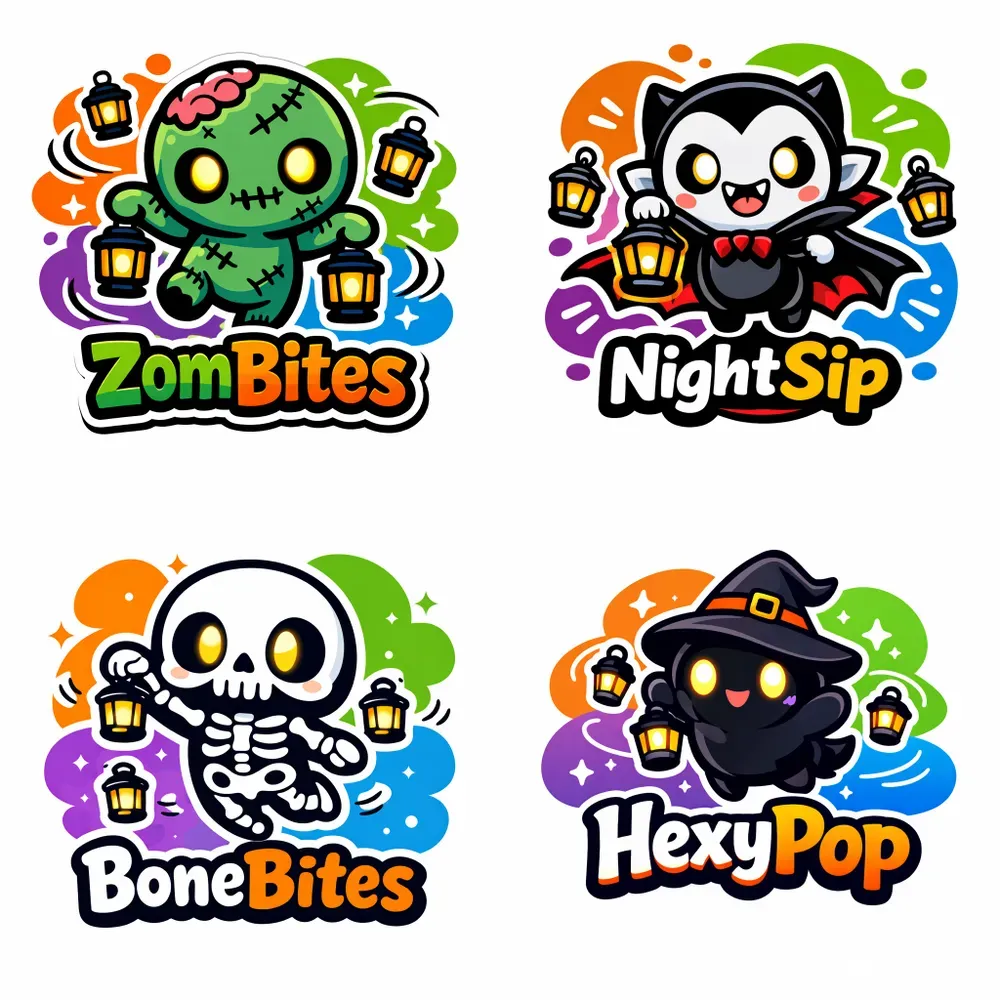 Cute Chibi Mascot Logos