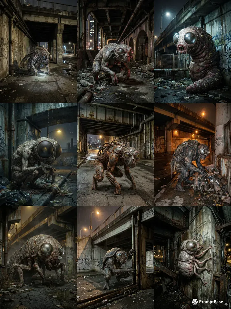 Urban Underpass Creatures