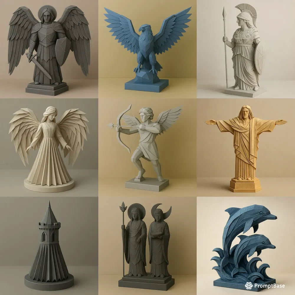 Sculptural Compositions In Visual Balance