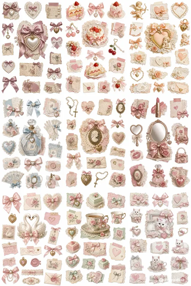 Coquette Sticker Sheet Creators