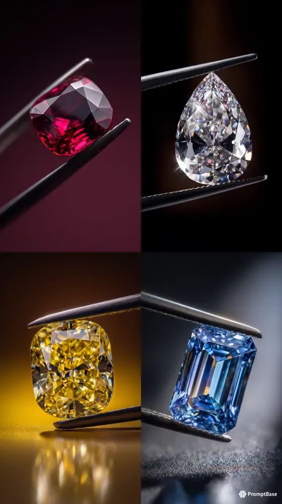 Luxury Gemstone Macro Photography