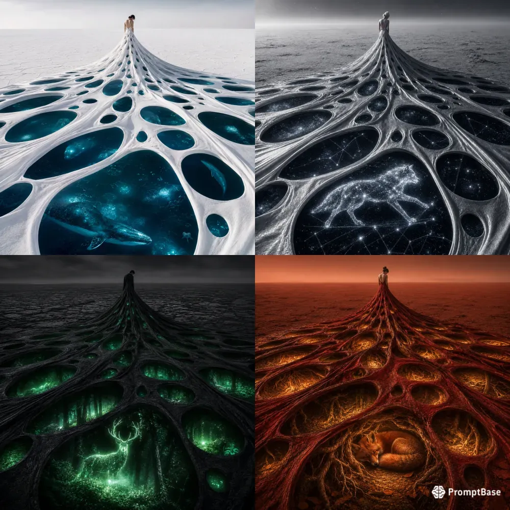 Worlds Beneath The Dresses That Contain