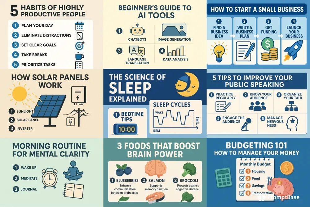 Infographic Youtube Thumbnails