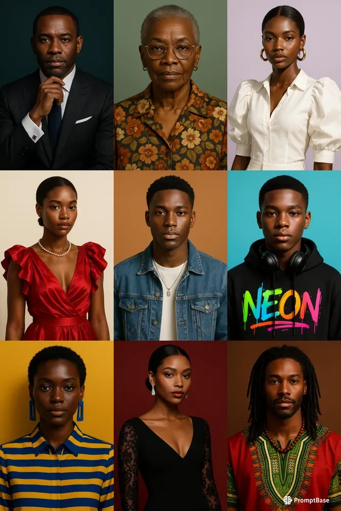 Realistic People Style Portraits