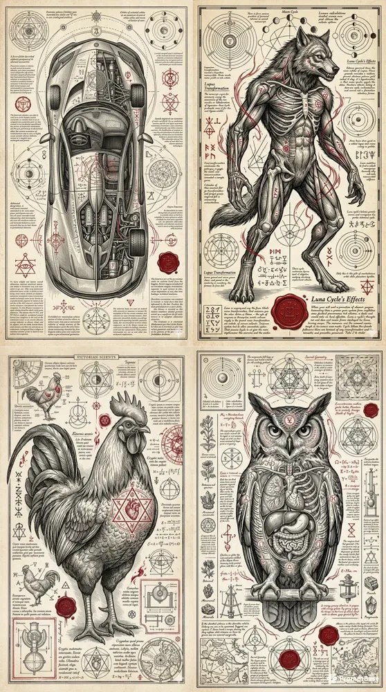 Crimson Arcane Engravings