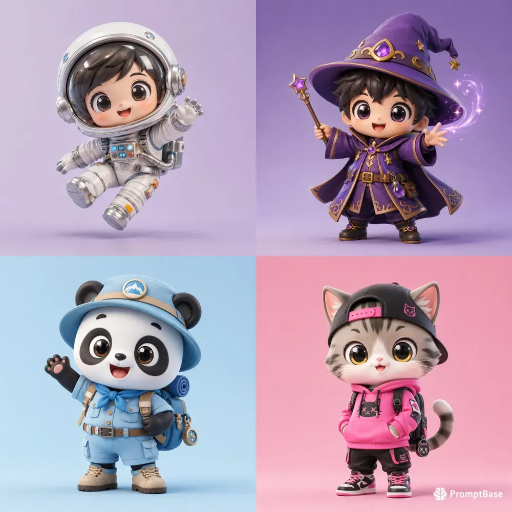 Big Head Miniature Characters