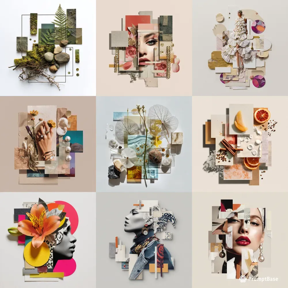 Aesthetic Collage Generators
