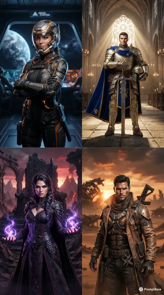 Epic Game Characters
