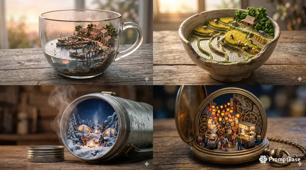 Tiny Worlds In Objects