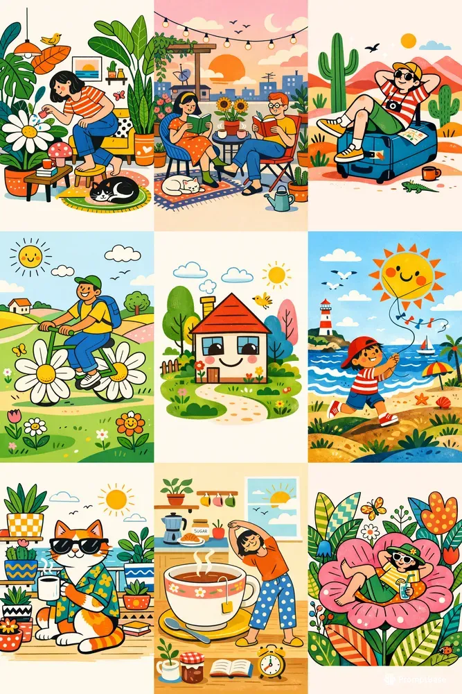 Playful Editorial Art Makers
