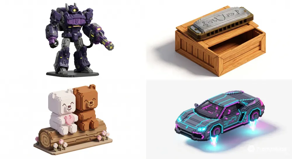 Premium 3D Voxel Game Assets