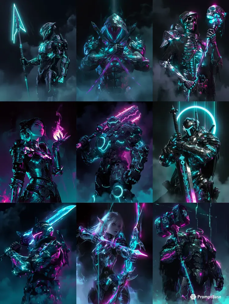 Cyberpunk RPG Characters