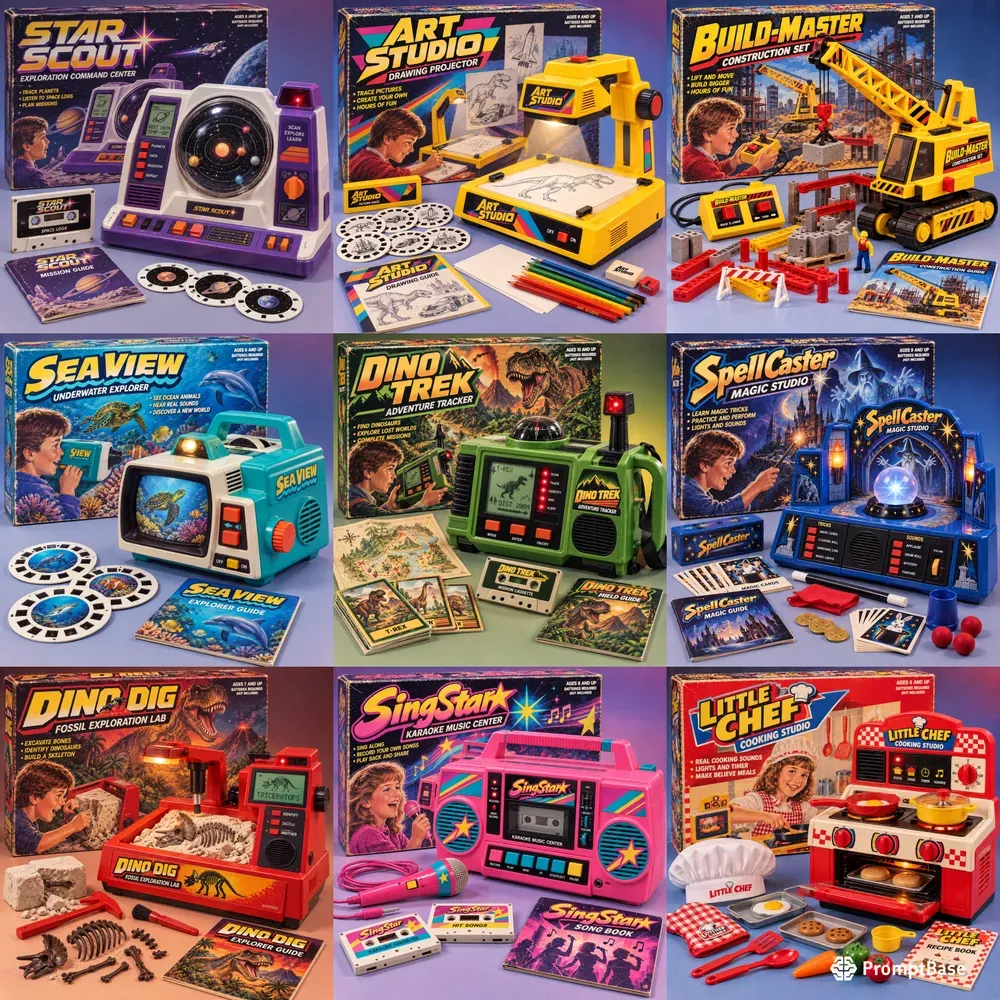 Invent A 1987 Toy For Kids