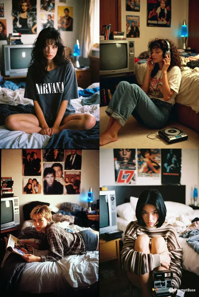 Girls From The 90s In The Room