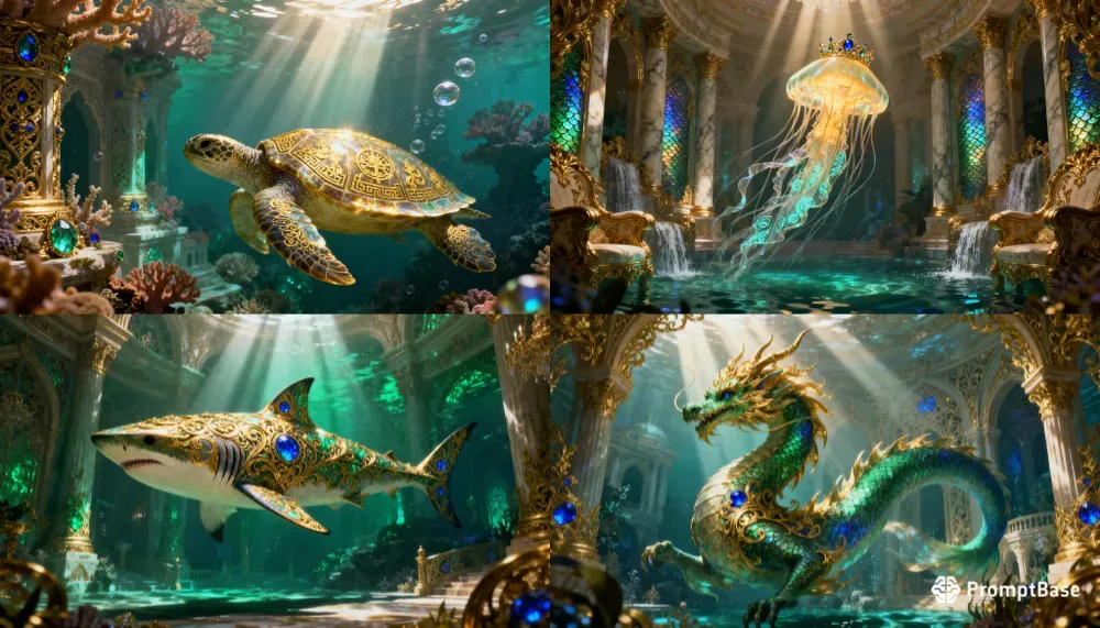 Ornate Aquatic Fantasies