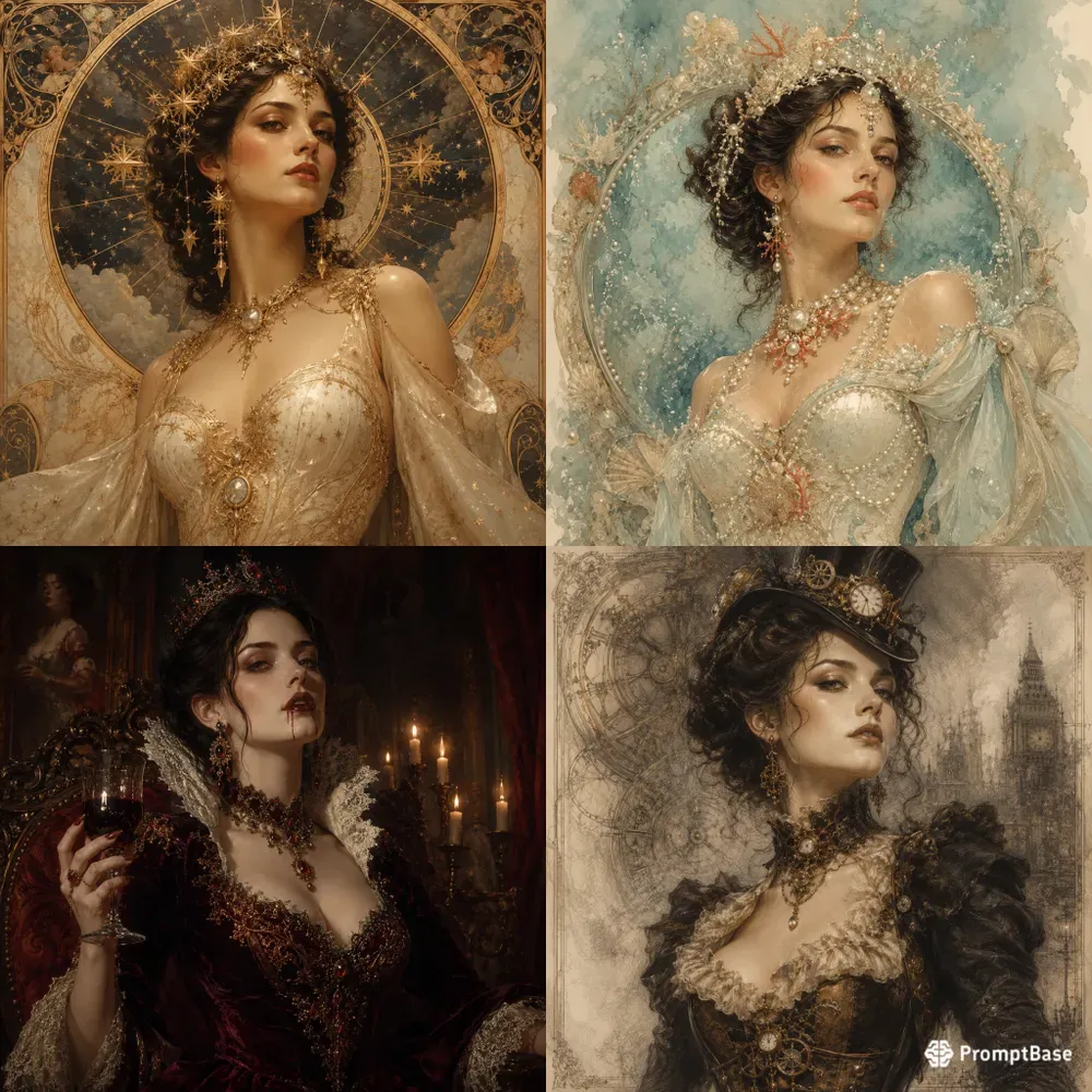 Timeless Glamour Portrait Generator