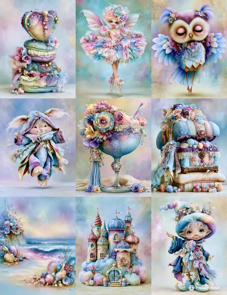 Magical Kawaii Fantasy Junk Journals