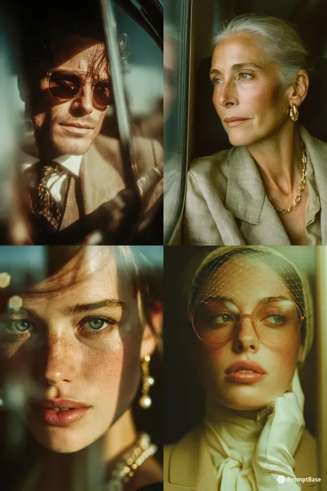 Reflective Fashion Editorial Generator