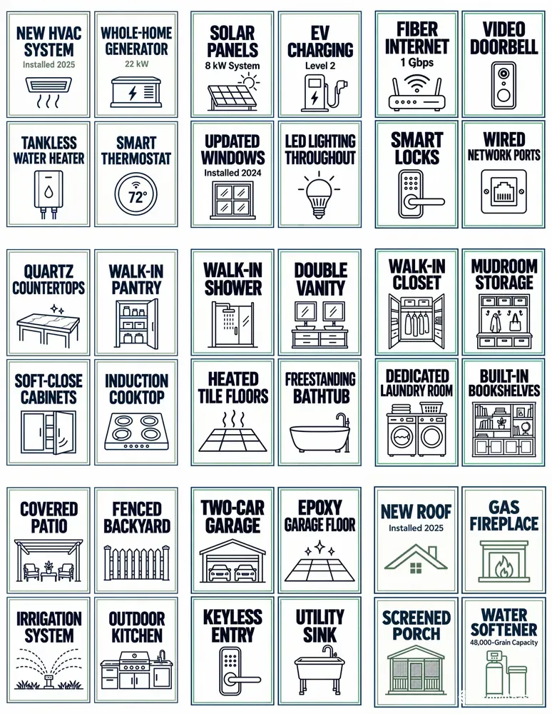 Open House Feature Sign Generator