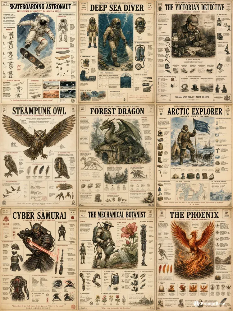 Vintage Infographic Poster Creators