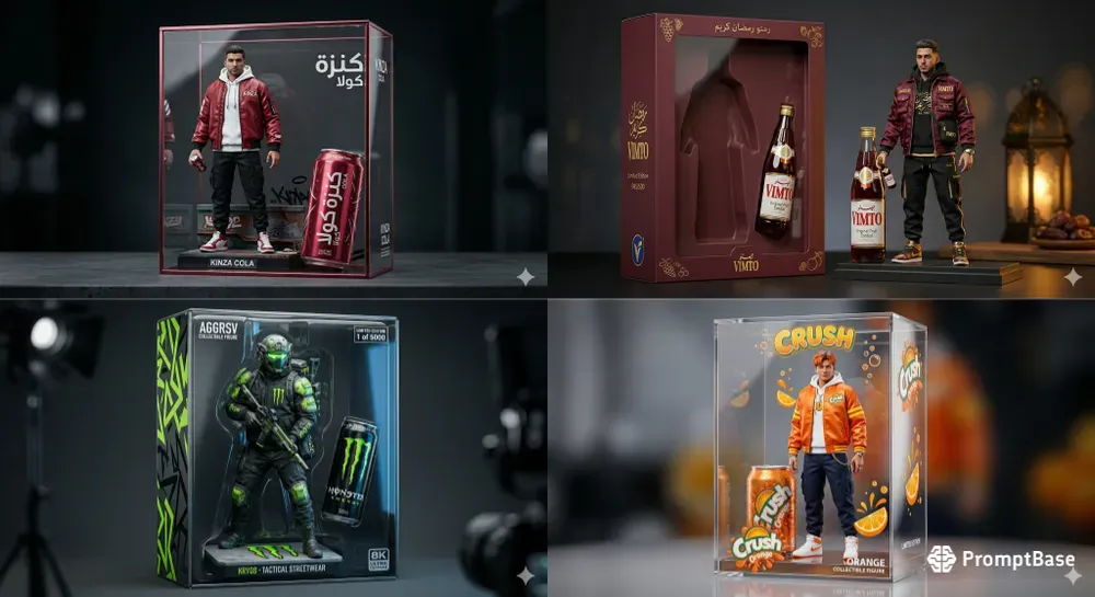 Premium Custom Action Figure Toy Boxes