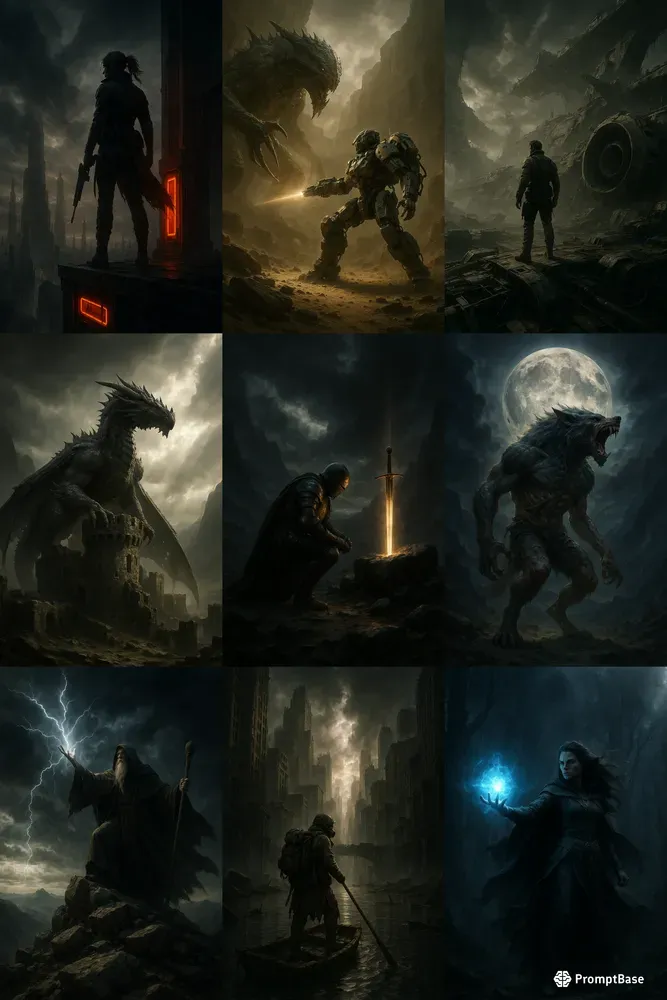 Epic Cinematic Game Concept Engines