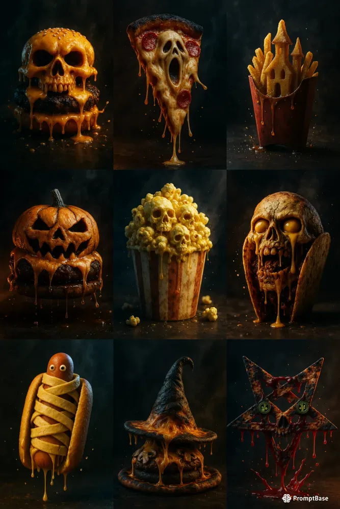 Halloween Junk Food Feasts