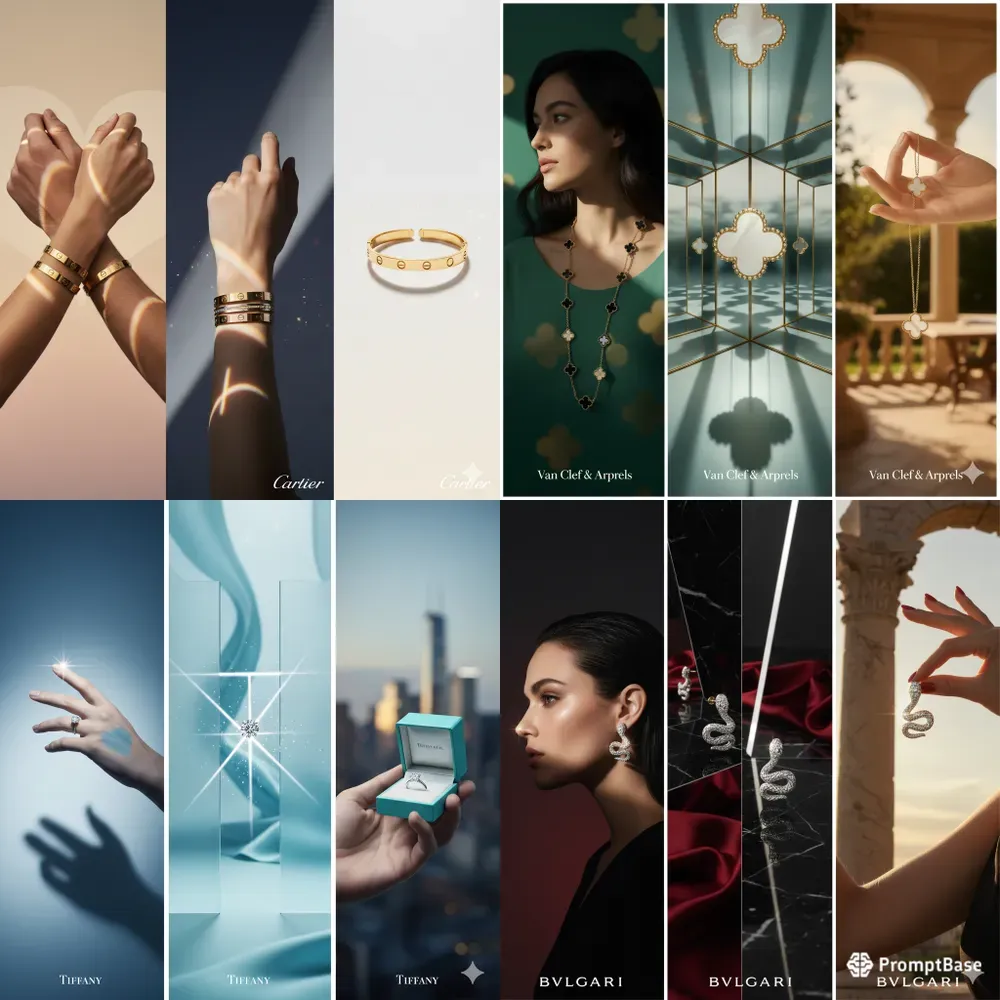 Jewelry Brand Visual Narratives