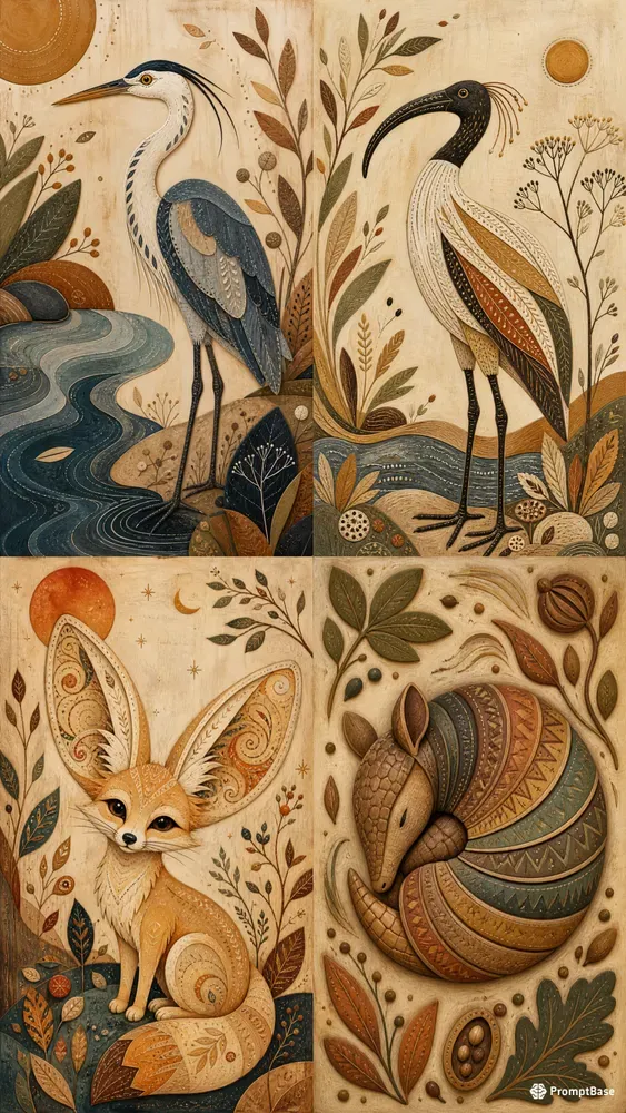 Handcrafted Storybook Animal Emblems