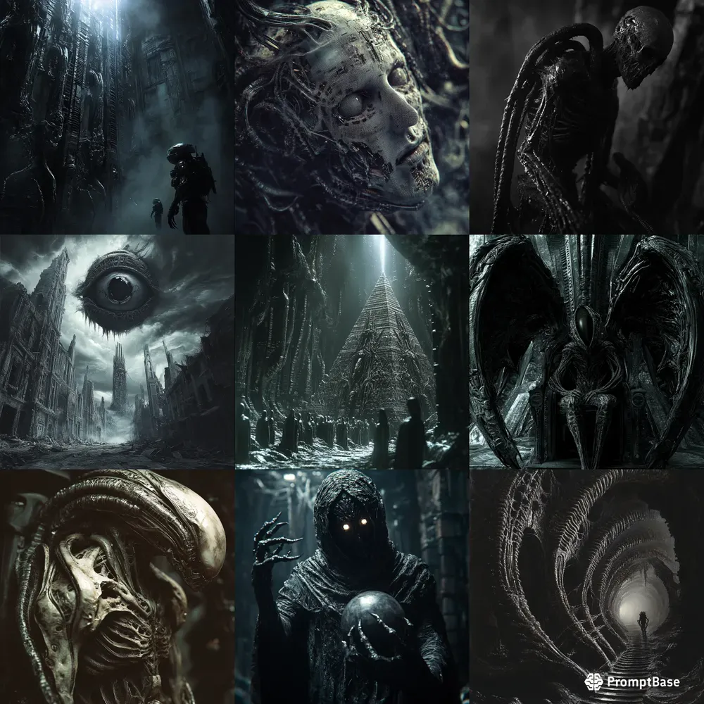 Hr Giger Alien Inspired Horrors