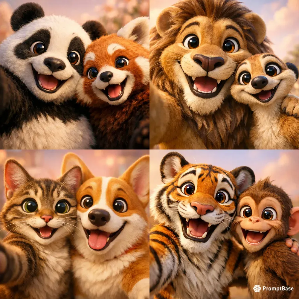 3D Animal Selfies