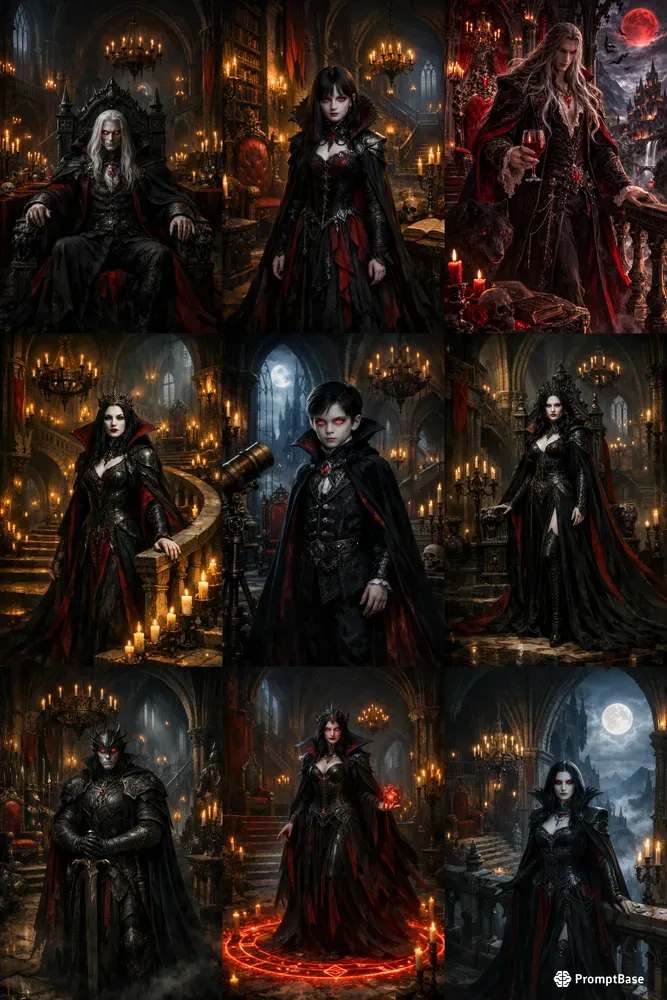 Gothic Vampire Castle Generator